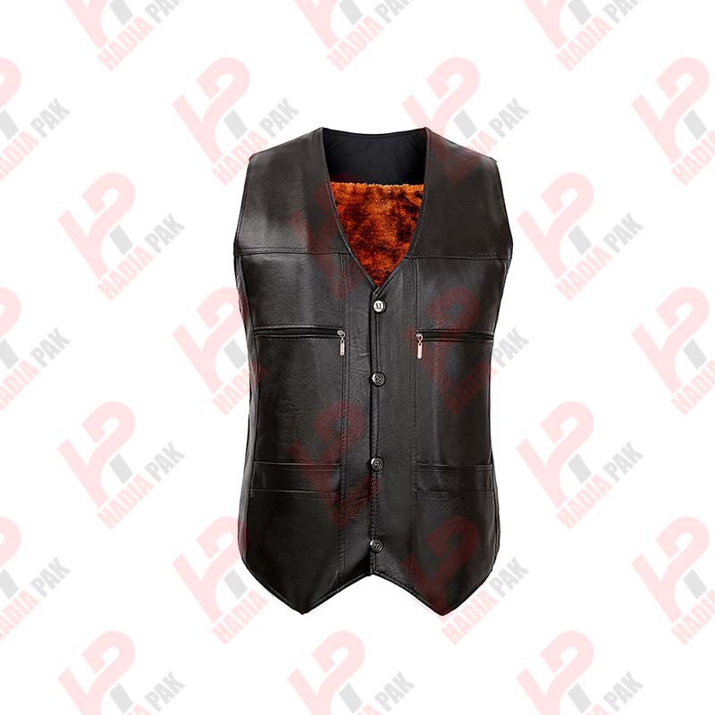 Leather Fashion Vest
