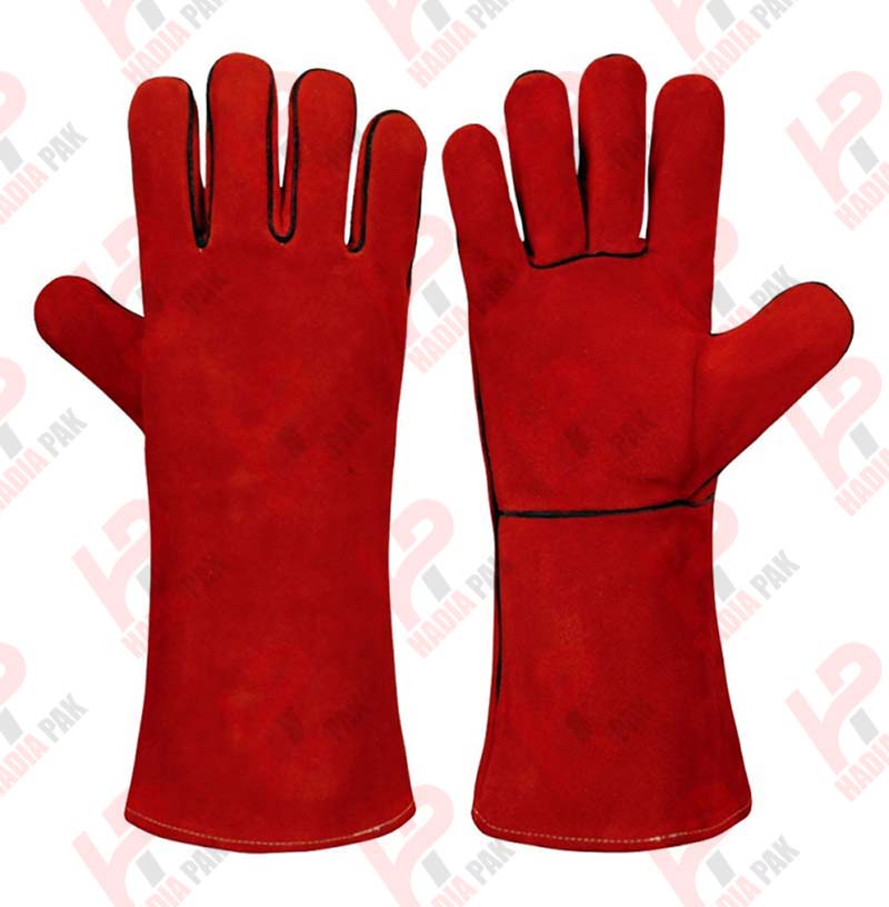 Leather Blasting Gloves